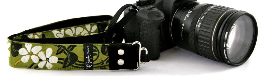 capturing couture camera strap